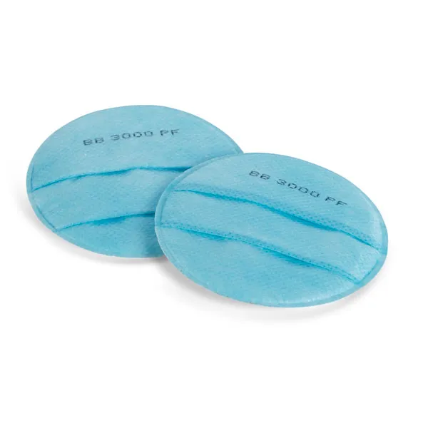 Beeswift Respirator Pre Filters (5 Pair Pack) — Blue